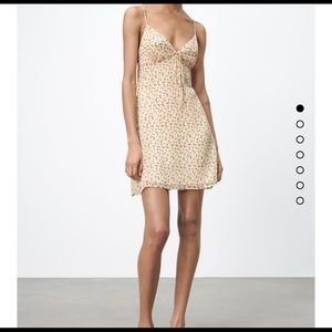 Floral mini dress
